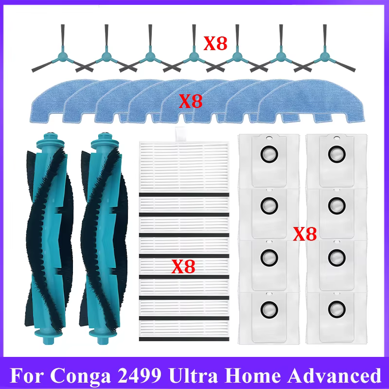 Pièces de Robot pour Cecotec Conga 2499 Ultra Home Titanium SmartGyro R80