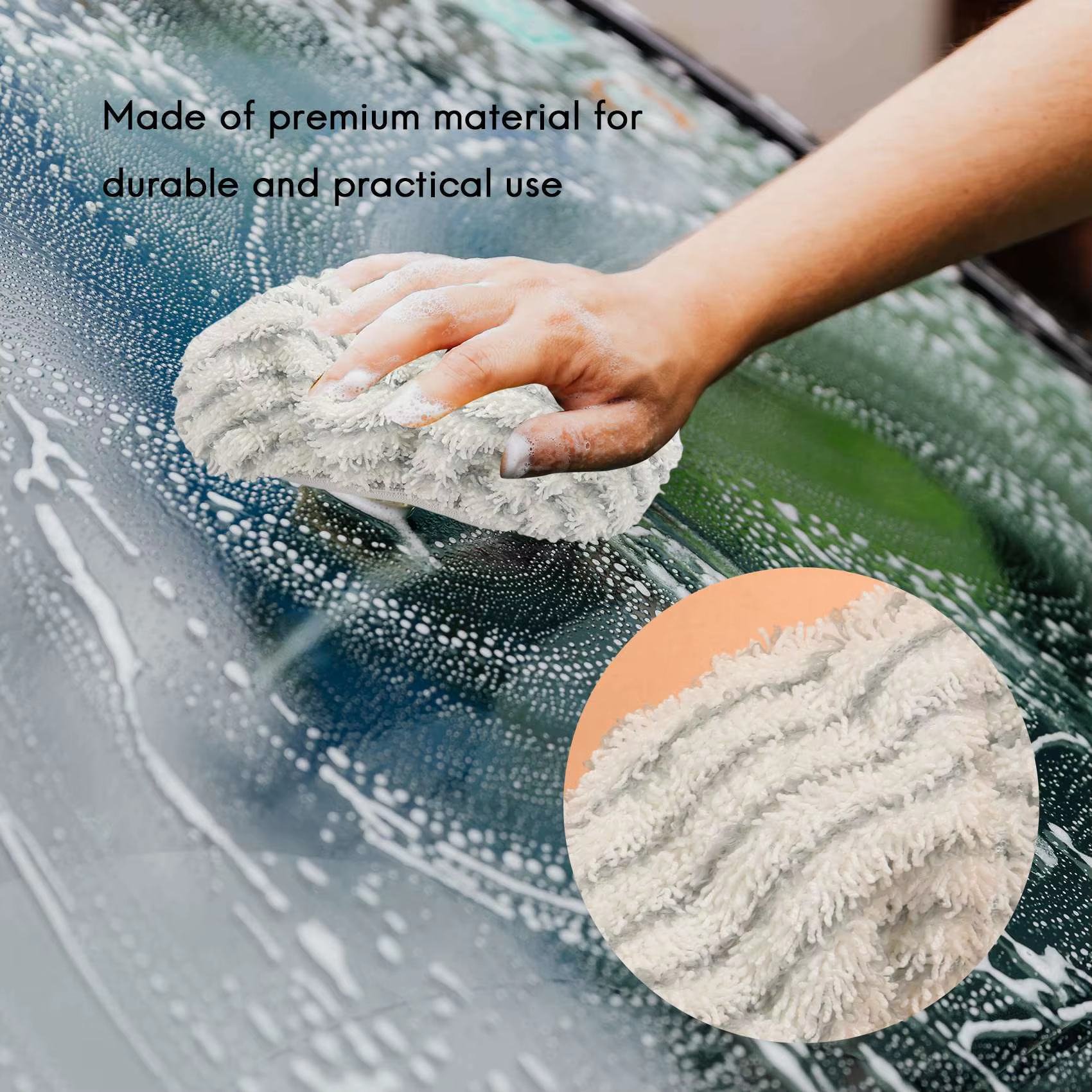 Tampons de remplacement en tissu Microfibre