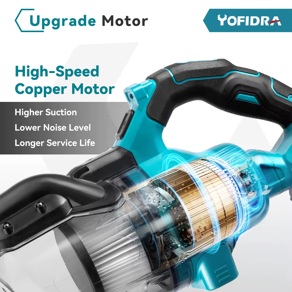 Makita – aspirateur électrique sans fil 1000W