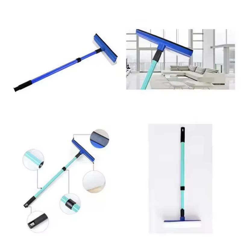 Nettoyeur de vitres rétractable 2 en 1