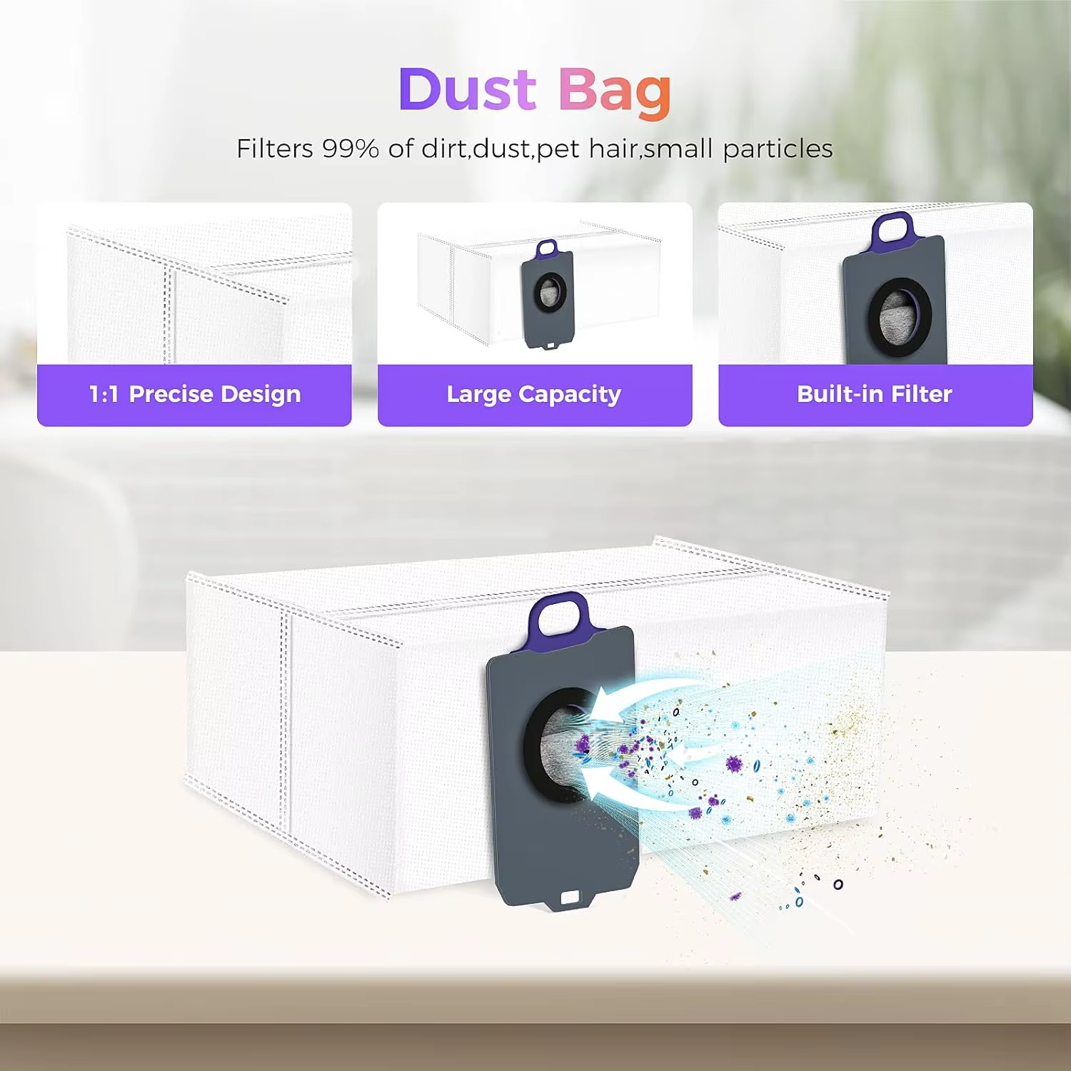Kit d'accessoires 16 pièces pour robot aspirateur NARWAL FLOW