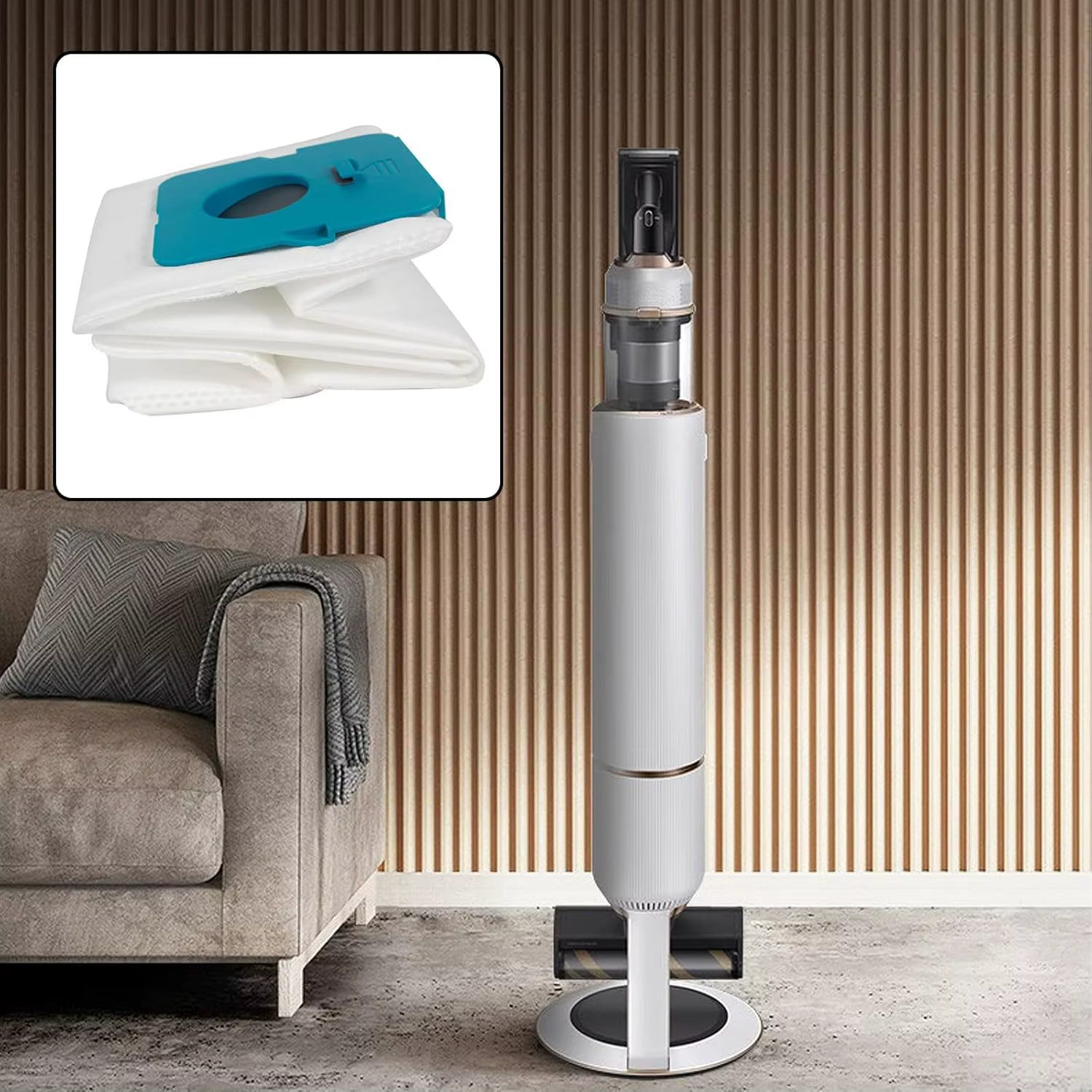 Sacs d'aspirateur de qualité supérieure utilisés pour les accessoires