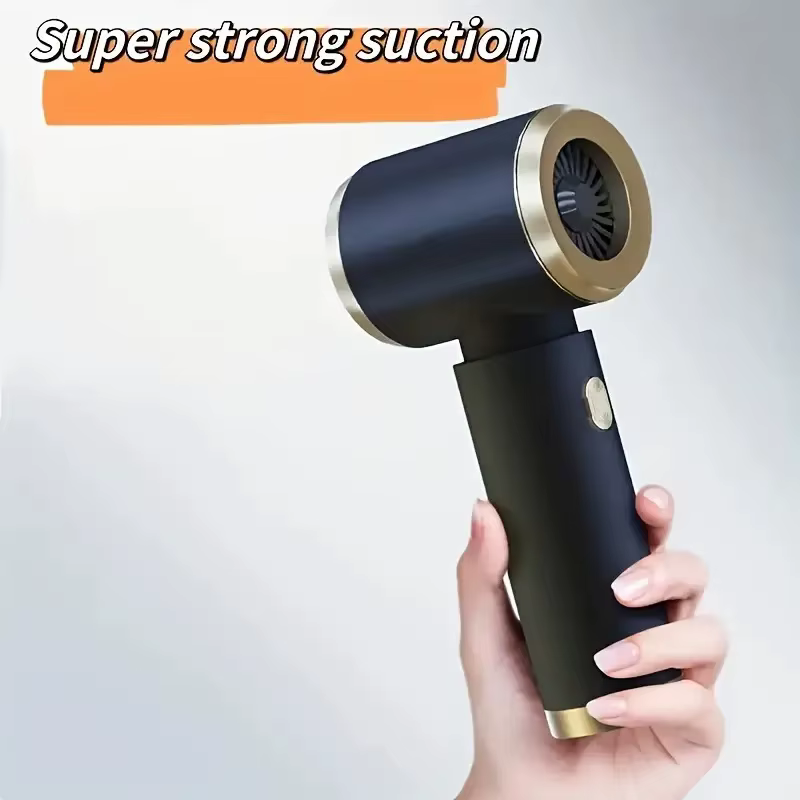 Mini aspirateur portable pour voitures et maisons - Sèche-cheveux/aspirateur super puissant à double usage, souffleur rechargeable