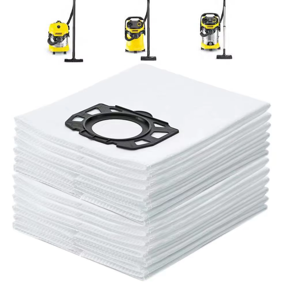 Sacs à poussière pour aspirateurs robots Karcher WD4 WD5 WD6 MV4 MV5 MV6, sacs à poussière jetables, sacs filtrants non tissés, accessoires