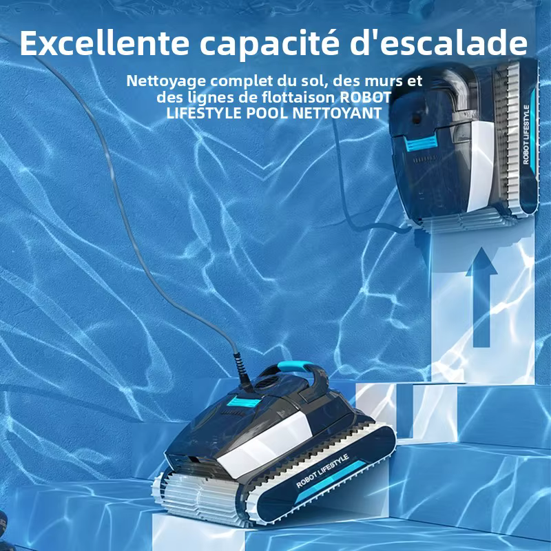 Robot nettoyeur de piscine électrique 30m