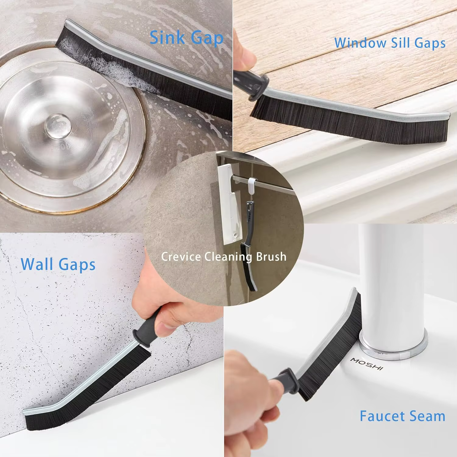 Brosse de nettoyage de crevasses