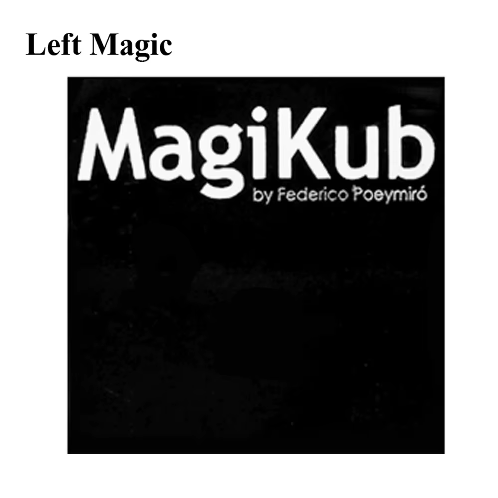 Magikub par Federico Poeymiro Gimmick tours de magie mentalisme gros plan scène de rue accessoires d'illusion amusants