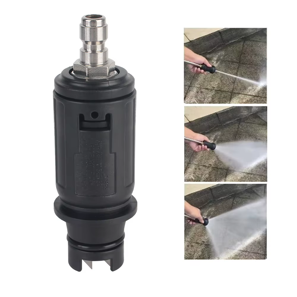 Buse de lavage haute pression avec prise rapide de 1/4 pouces