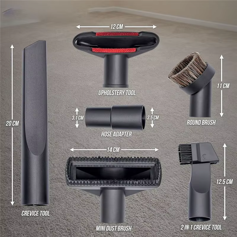 B59B Henry, ensemble d'accessoires pour aspirateur Hoover, adaptateur de brosse ronde pour tissus et interstices inclus