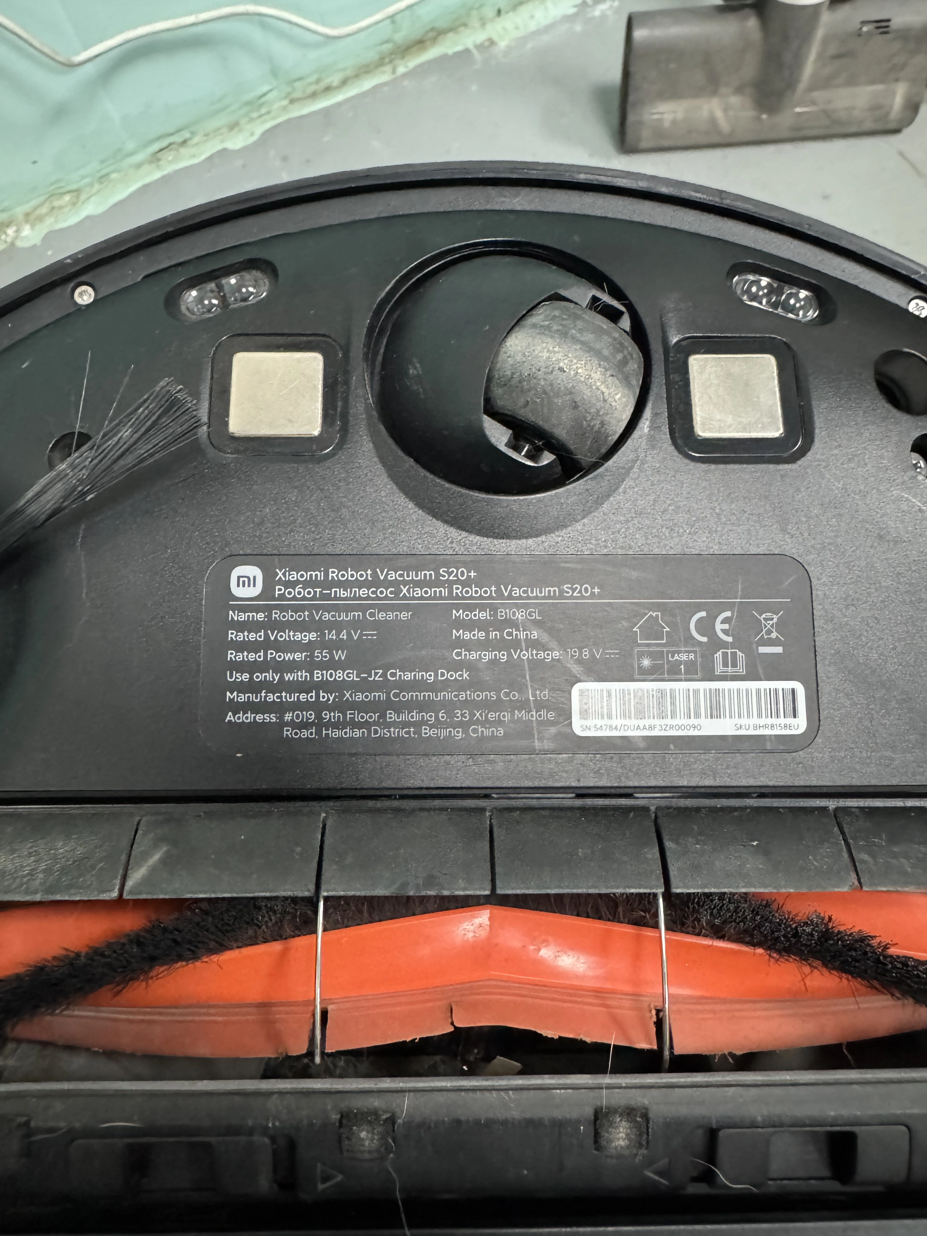 Accessoires d'origine pour réservoir d'eau du robot aspirateur Poбoт-nылecoc S20+