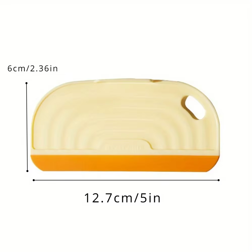Raclette pratique en Silicone souple anti-rayures, raclette de comptoir d'évier de cuisine, miroir de fenêtre, essuie-glace d'eau, grattoir de Film de grattage propre