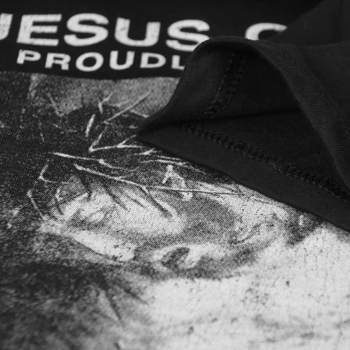 Christian Death t-shirt Goth Rock Band Shadow Project Alien Sex Fiend Bauhaus unisexe graphique lavé coton manches courtes chemise