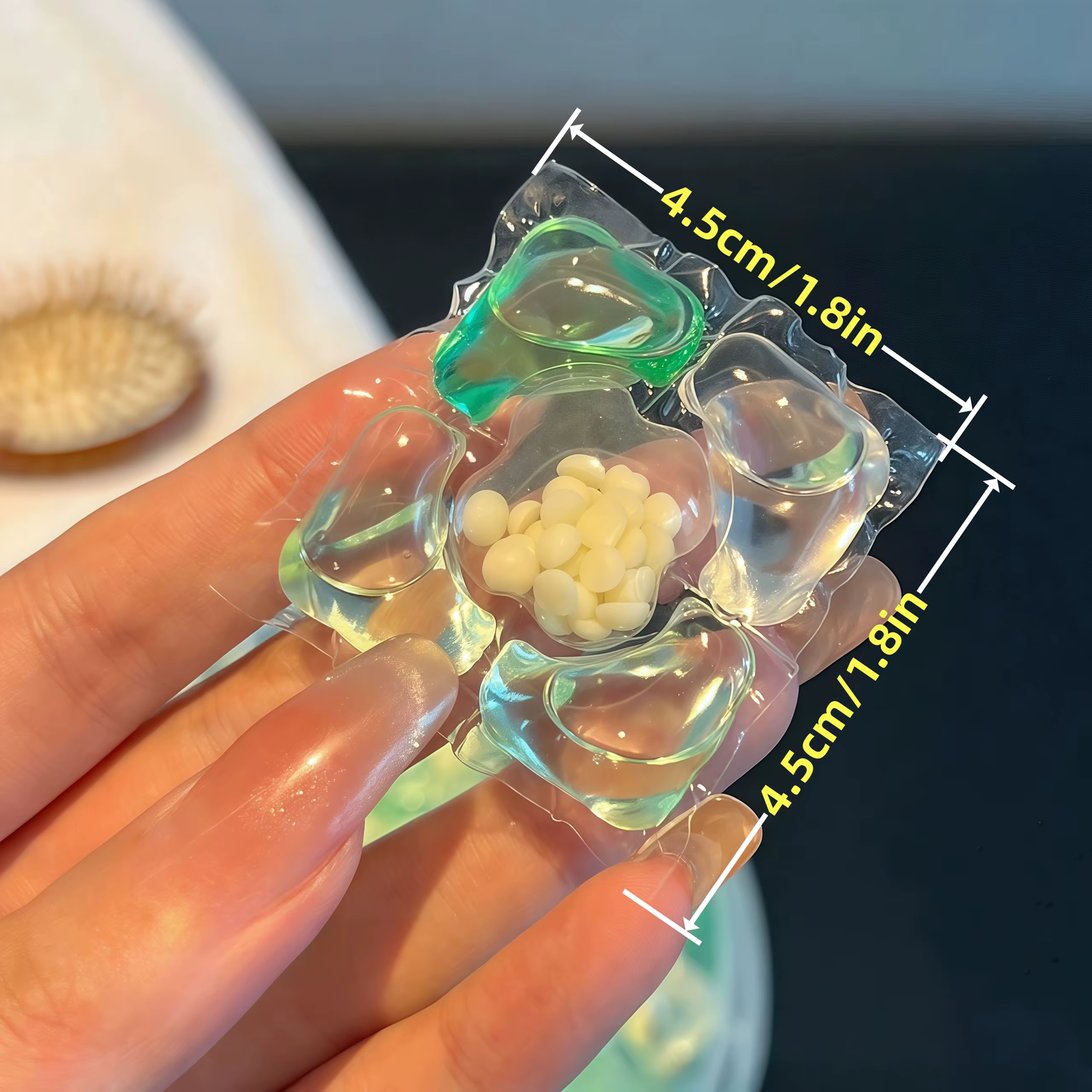 Perles à lessive 70 pièces