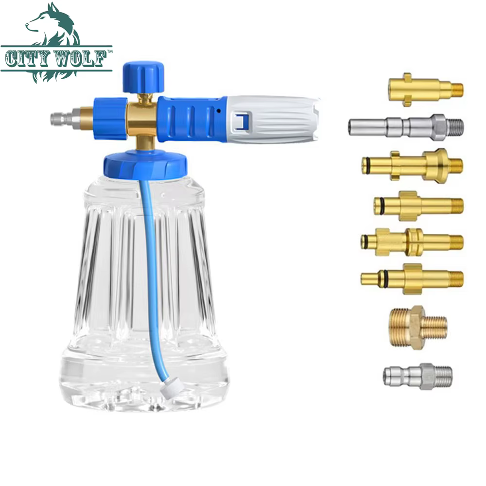 Pistolet à mousse haute pression pour lavage de voiture, pulvérisateur réglable pour Karcher Parksdie Nilfisk Bosch Lavor AR