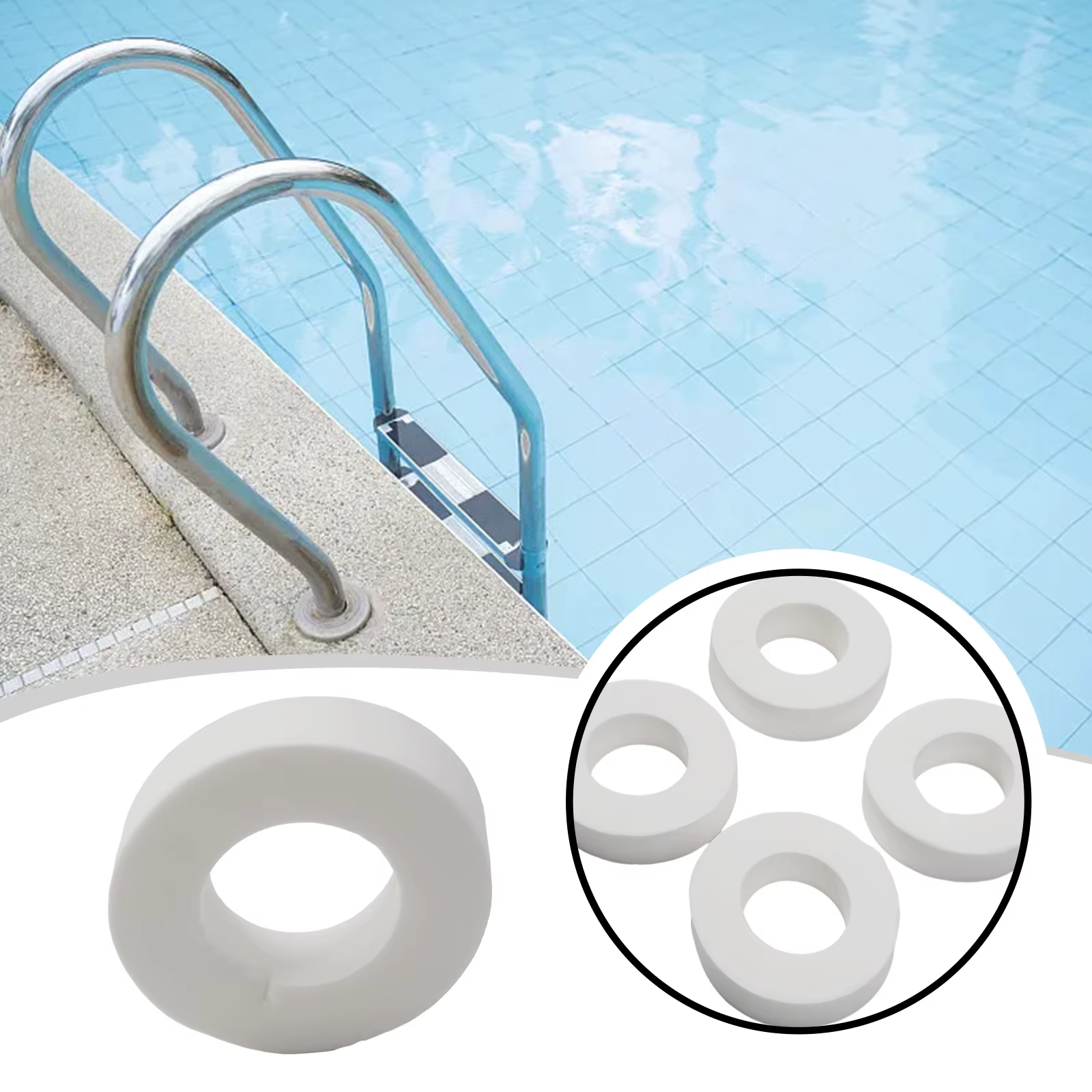 Anneaux d'escalade pour robots nettoyeurs de piscine Dolphin, 4 pièces, 6101611-R4 M200/M400/M500, pour Endeavour, pour baignoires extérieures Edge
