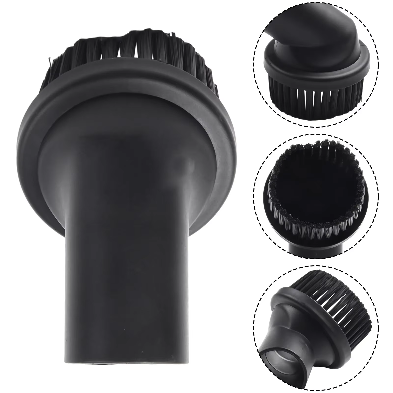 Brosse ronde pour gaz Bosch, tuyau d'aspirateur et rallonge, compatible avec l'aspirateur, outil de dépoussiérage, accessoires de brosse, 35mm