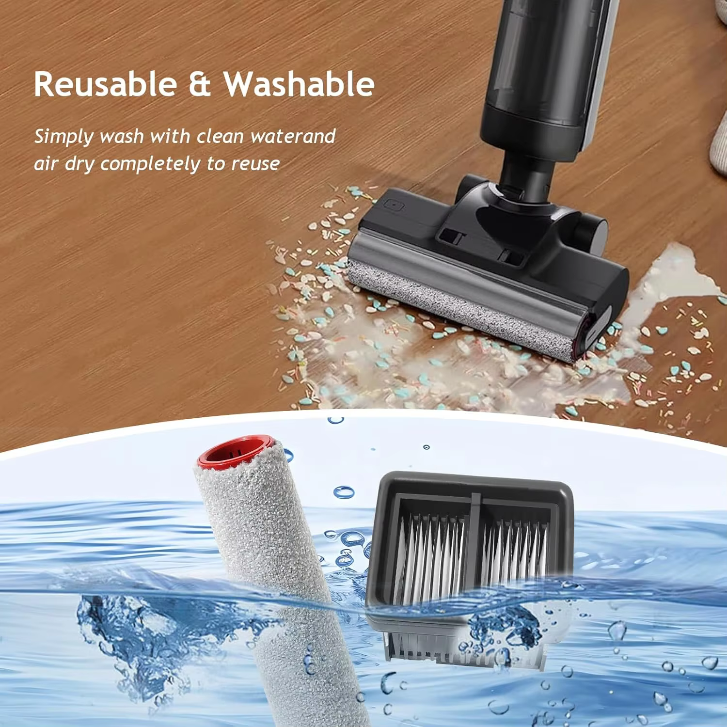 Accessoires de filtre à brosse Dreame H15 Pro / H12 Pro FlexReach / H13