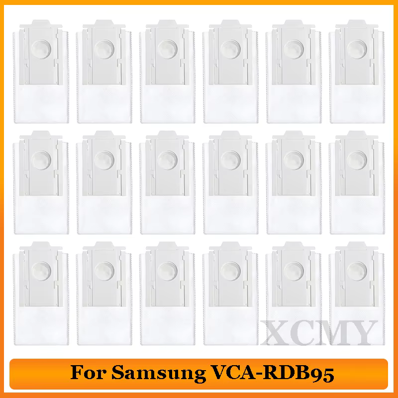 Sac à poussière pour Samsung Accessoires VCA-RDB95 Jet Bot + Jet Bot AI + Robot Aspirateur Sac sale Remplacement Pièces de sac d'aspirateur