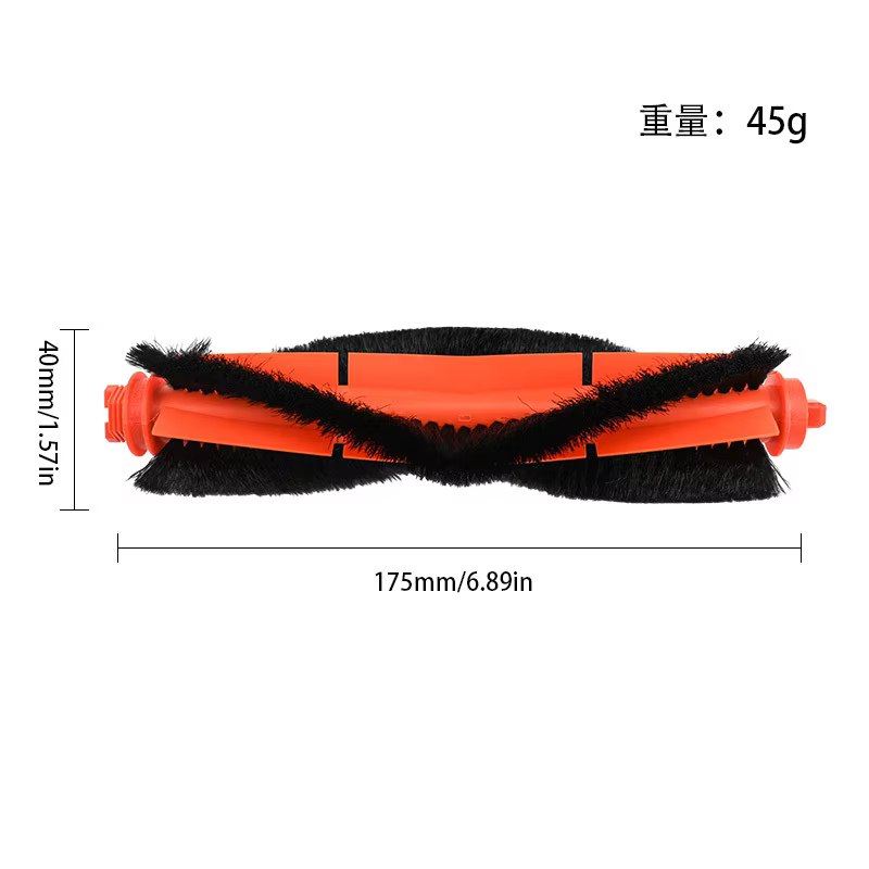 Pour Xiaomi S20 D106 3C E10 B112 E12 Robot aspirateur brosse principale sac à poussière filtre HEPA