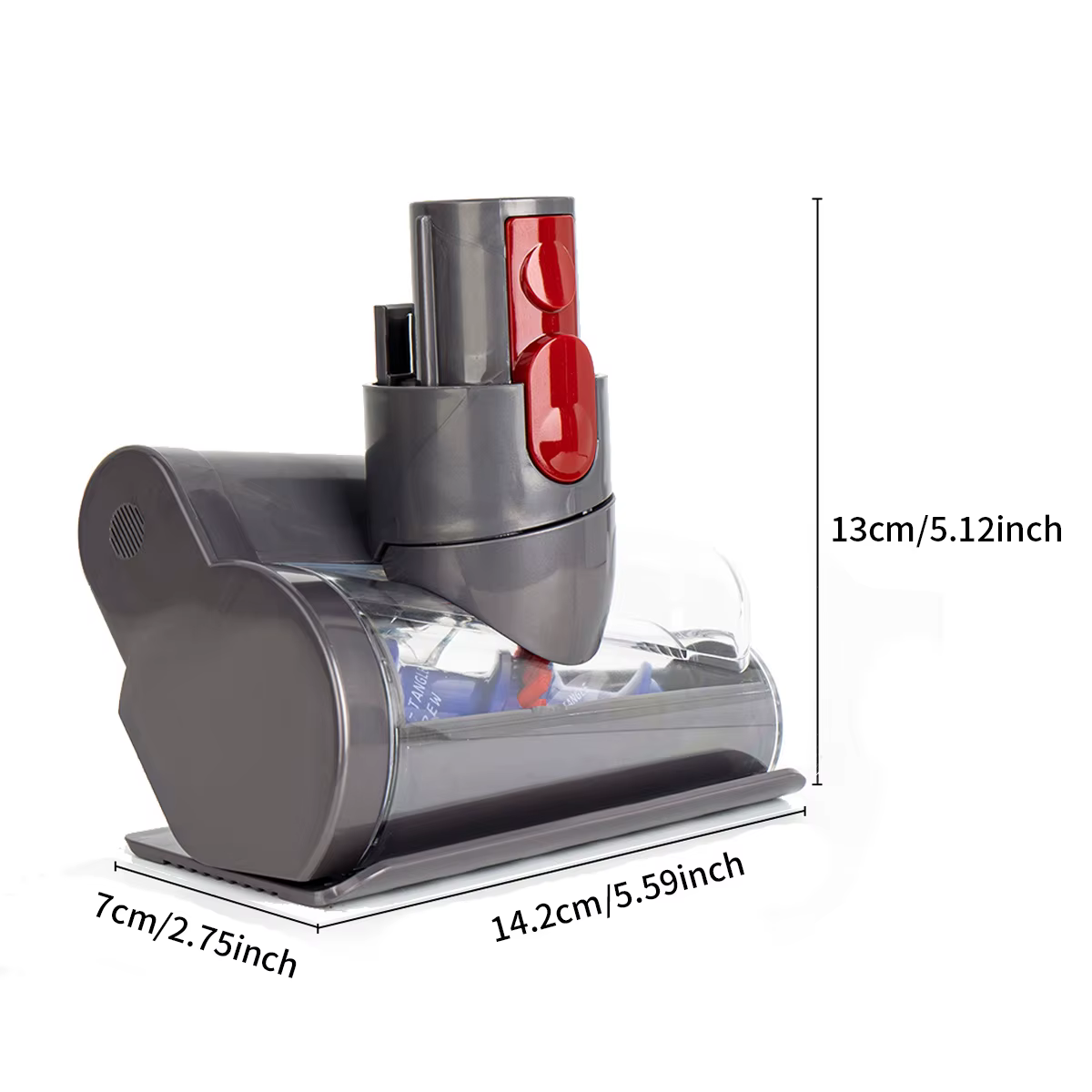 Mini tête de brosse motorisée Anti-emmêlement pour pièce d'aspirateur Dyson V7 V8 V10 V11 V15
