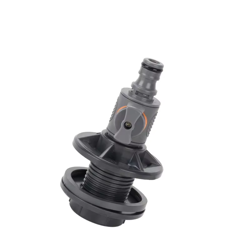 Adaptateur pour baril d'eau PVC/IBC