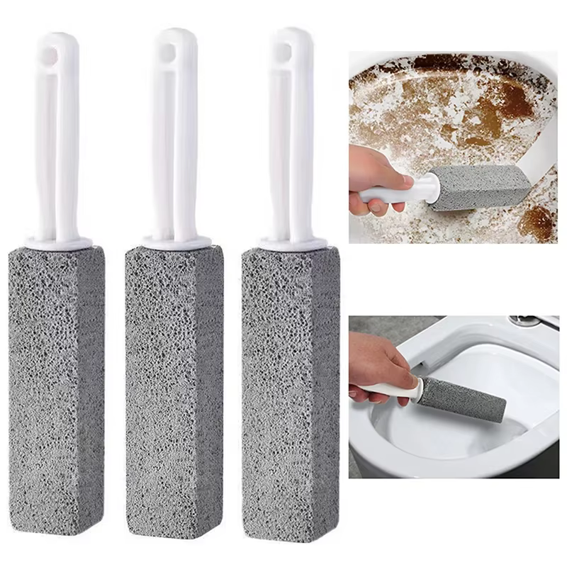 Pierre ponce naturelle pour nettoyeur de toilettes