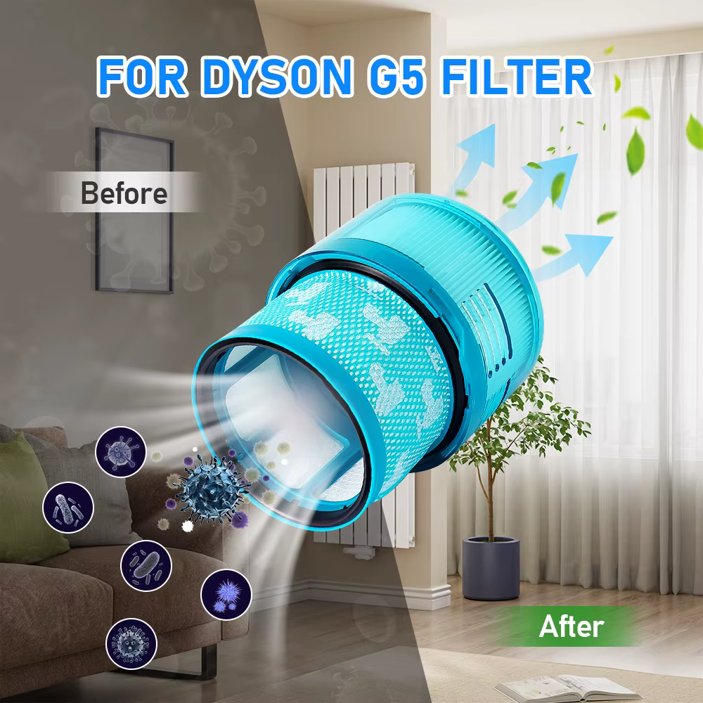 Accessoires de filtre HEPA pour aspirateur sans fil Dyson Gen5 Detect/Gen5