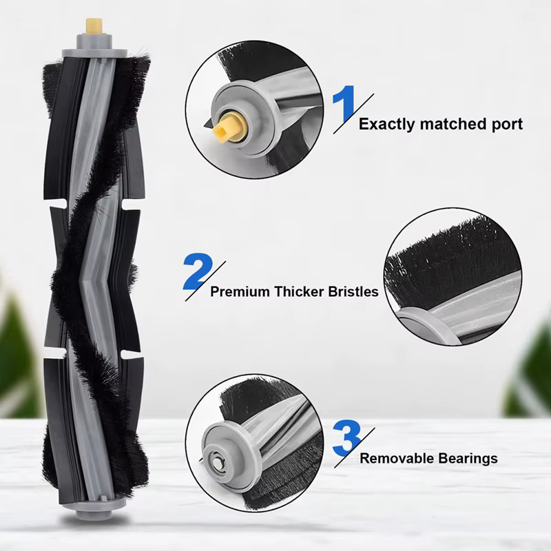 * ABUB – ensemble d'accessoires pour aspirateur Robot Ecovacs Deebot X1 Omni X1 Turbo X1 Plus