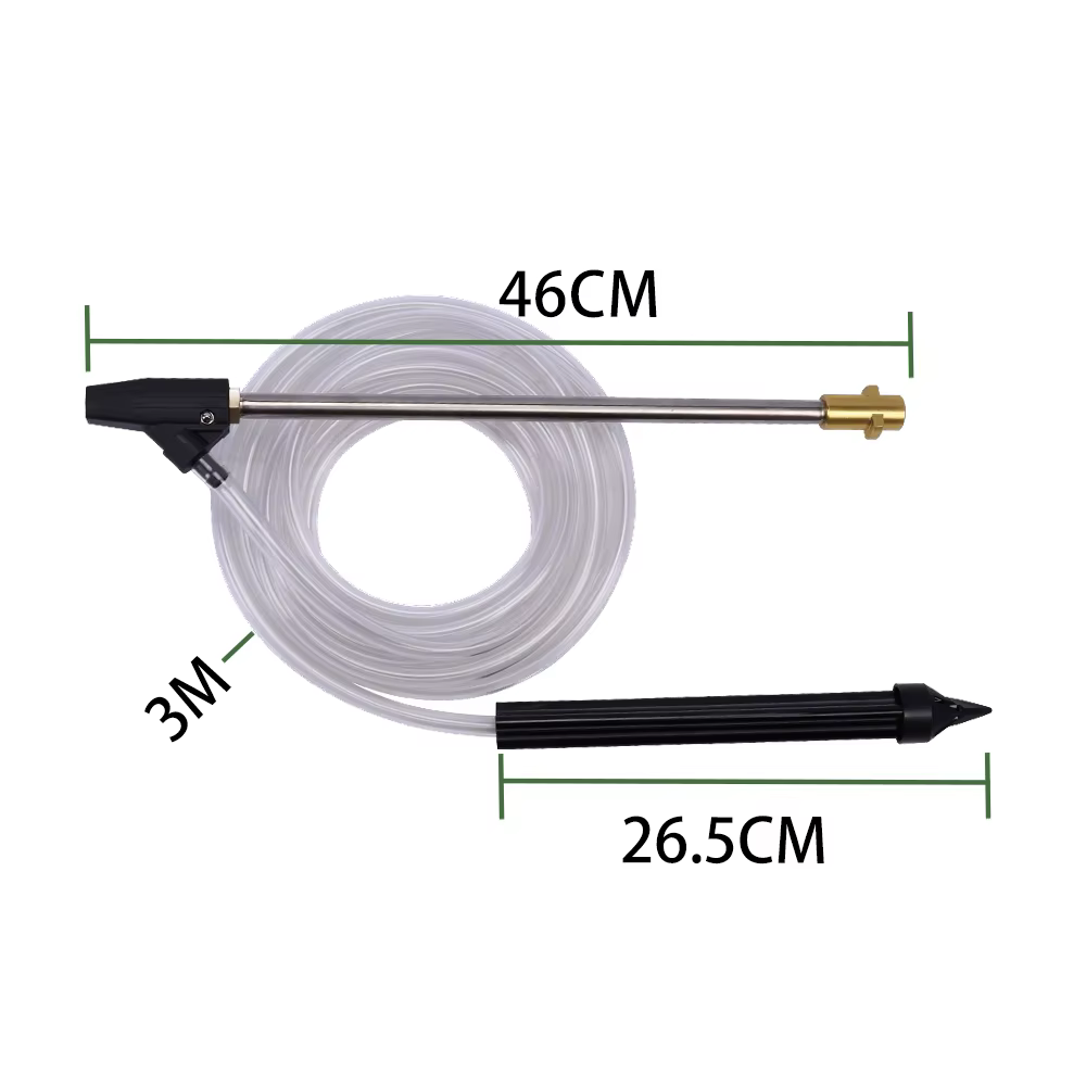 Nettoyeur haute pression Kit de sablage sableuse humide Lance buse pour Karcher Huter Interskol Lavor Parkside