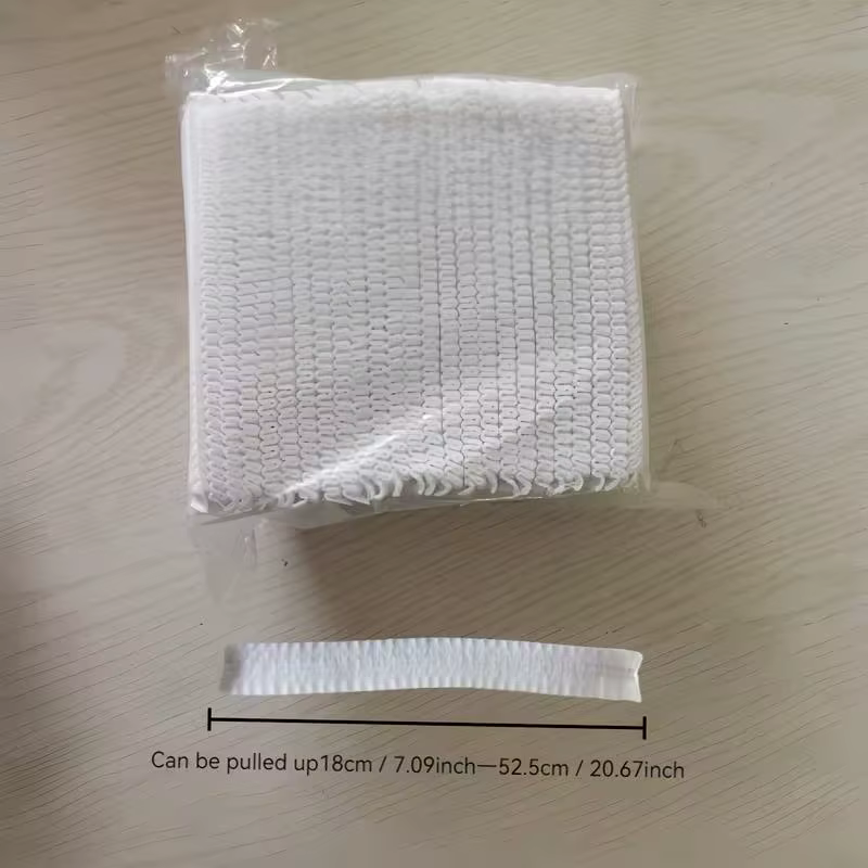 50 housses de balai jetables – Adsorption électrostatique pour cheveux et poussière