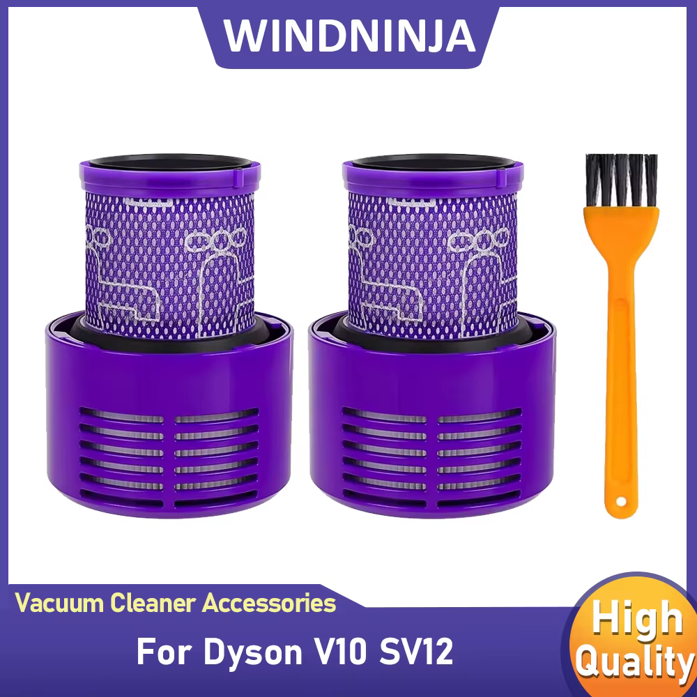 Pièces de rechange pour filtre HEPA pour aspirateur sans fil Dyson V10 SV12