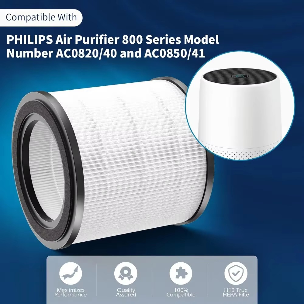 Accessoires pour aspirateur filtre HEPA Compatible avec Philips FY0293 FY0194 AC0819 AC0830 AC0820