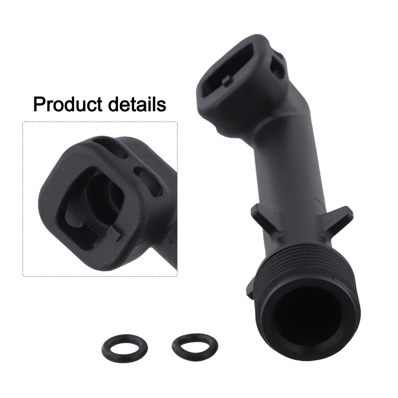 Raccord coudé pour tuyau de sortie de nettoyeur haute pression, compatible avec les modèles Karcher K1, K2, K3, pièce de rechange 5.064-396, aspirateur