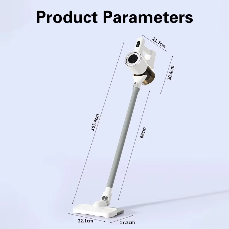 Aspirateur à main sans fil 15000PA, balai sans fil, tasse à poussière de 900ml, balai détachable pour sols durs, tapis, poils d'animaux de compagnie