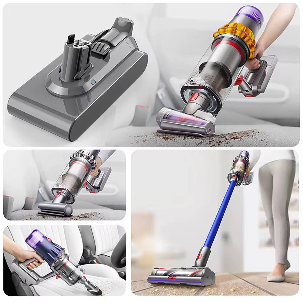 Batterie à clic pour aspirateur Dyson V15