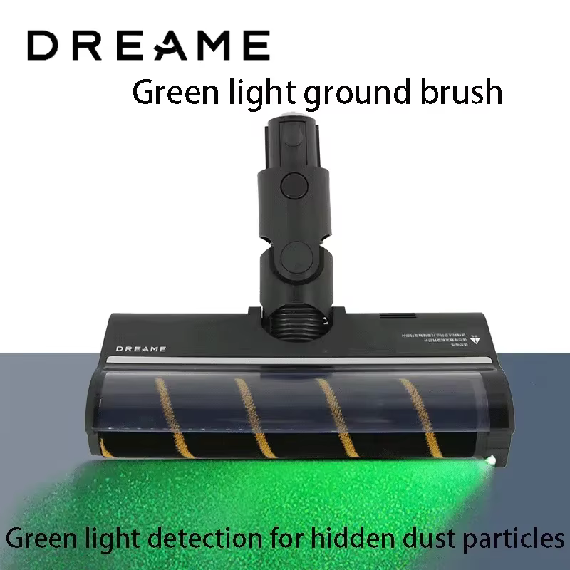 Brosse rotative Dreame V16S V12S V11 V12 T10 T20 T30 T20pro T30NEO V16 V12pro avec LED verte et tête
