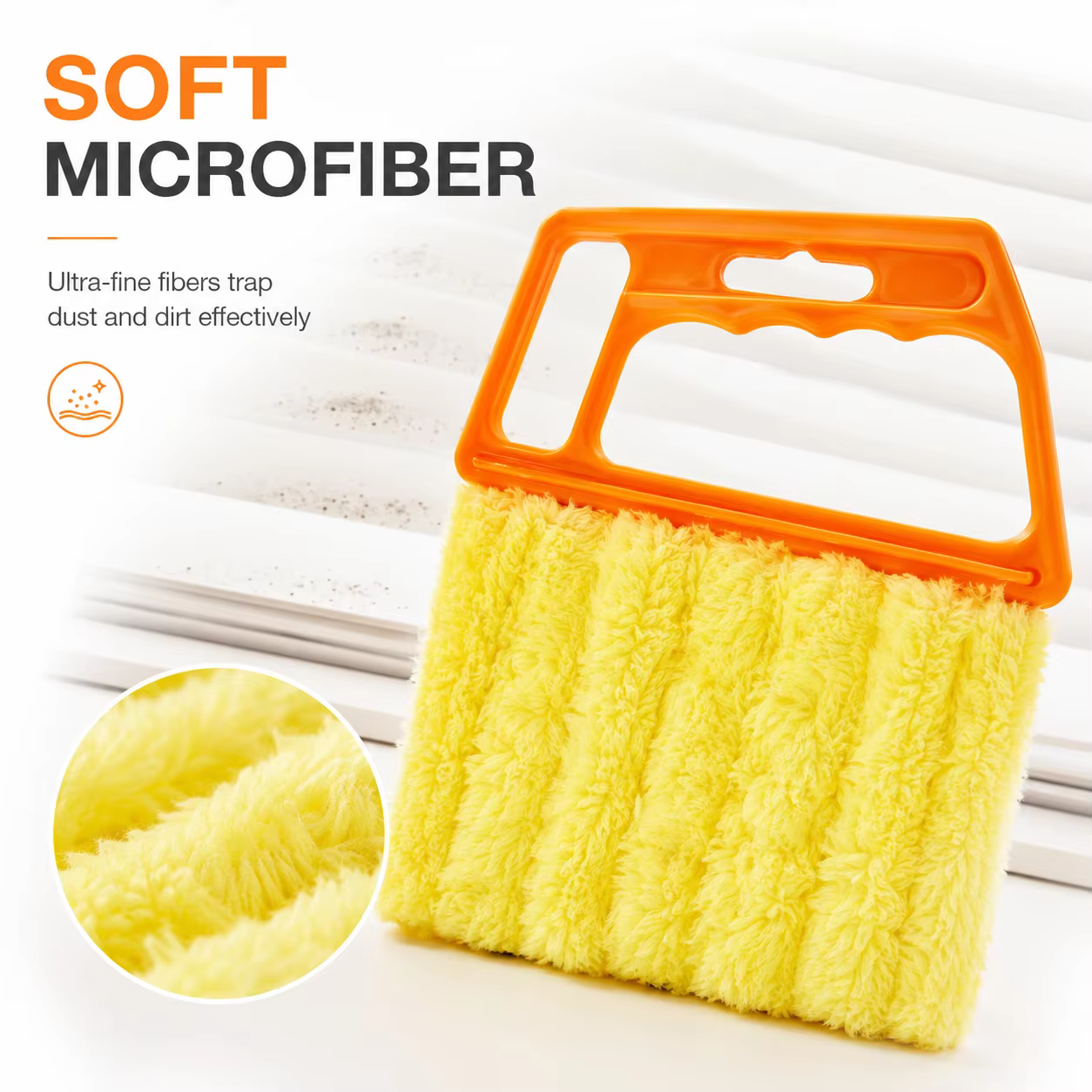 Brosses de nettoyage en microfibre pour la maison