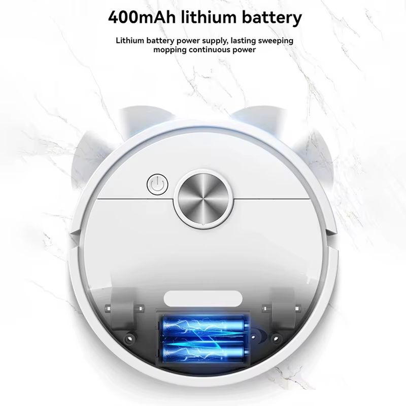 Nouveau Robot aspirateur de balayage intelligent 3 en 1, 4000Pa, forte aspiration, facile à utiliser pour les sols durs, tapis pour poils d'animaux domestiques, 2025