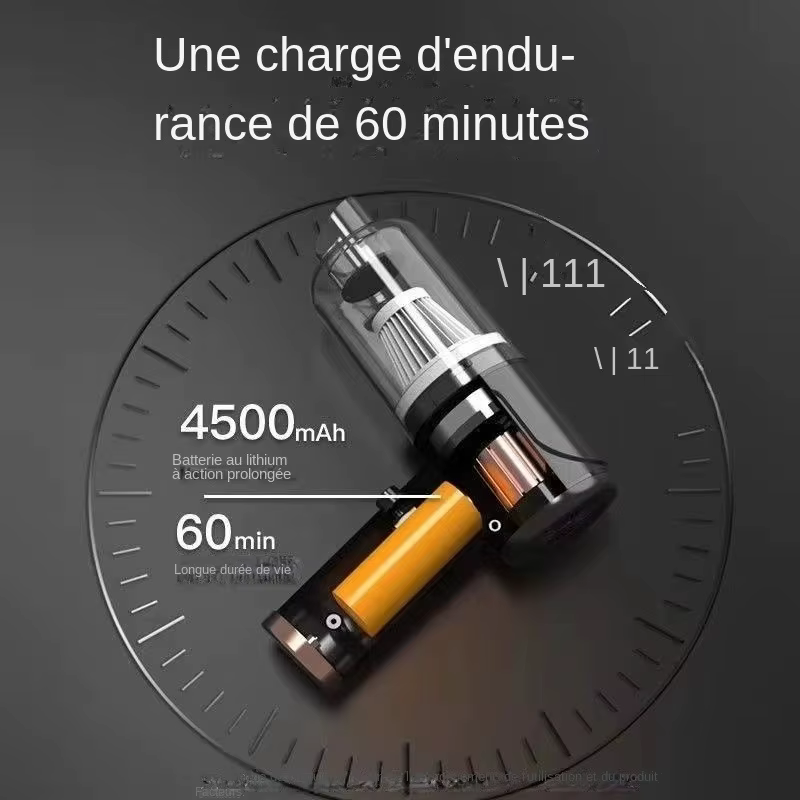 BLOVacuum-Aspirateur de charge USB pour la maison