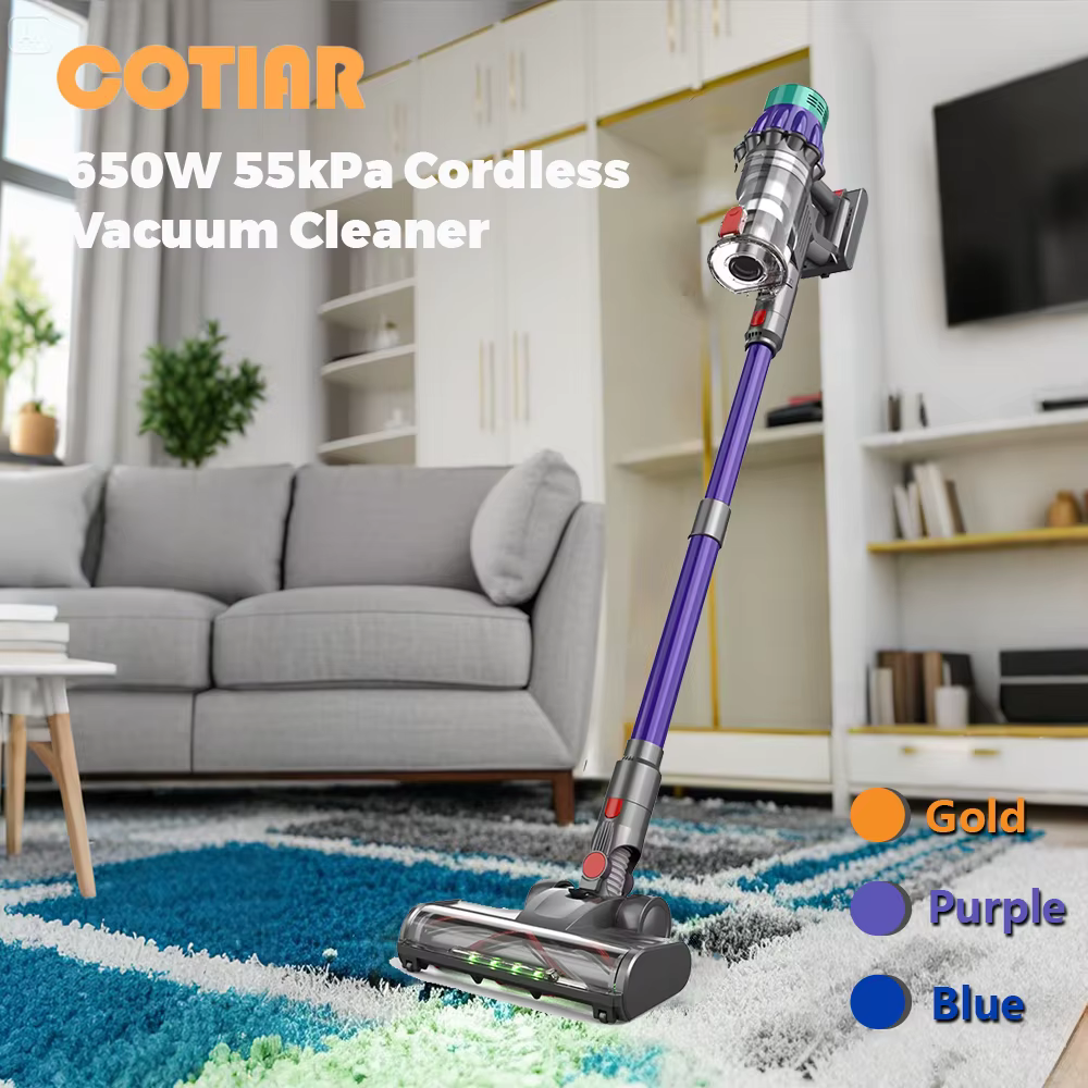 COTIAR V22 Aspirateur sans fil avec tige rétractable