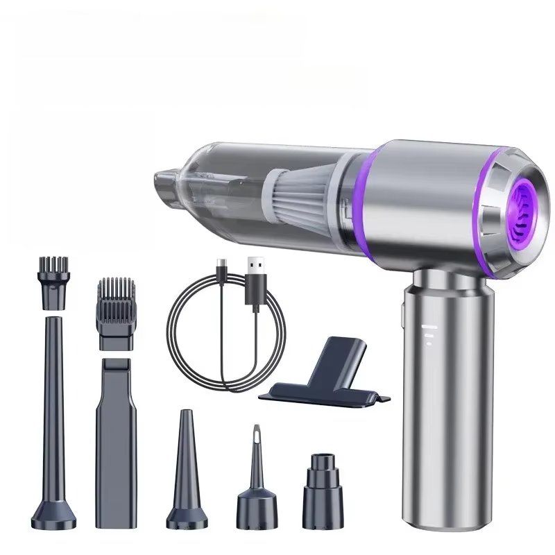 Aspirateur de voiture portable haute puissance, moteur sans balais sans fil, dépoussiéreur d'air injuste, machine de livres, appareil ménager, déterminer