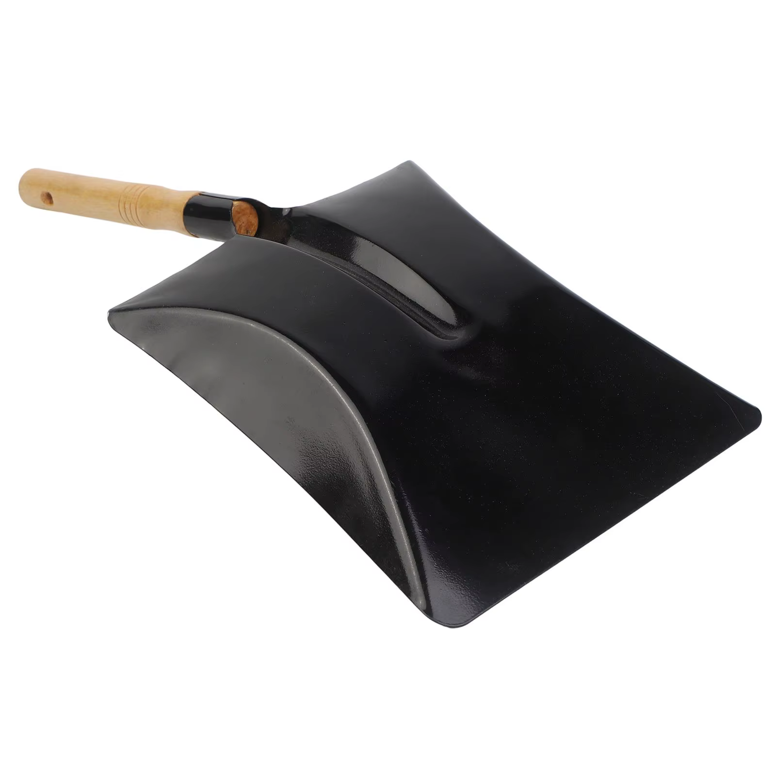 Pelle à poussière en acier, pelle à cendres, outil de nettoyage de cheminée, outil de nettoyage de cheminée, outil de cheminée, utilisation intérieure et extérieure