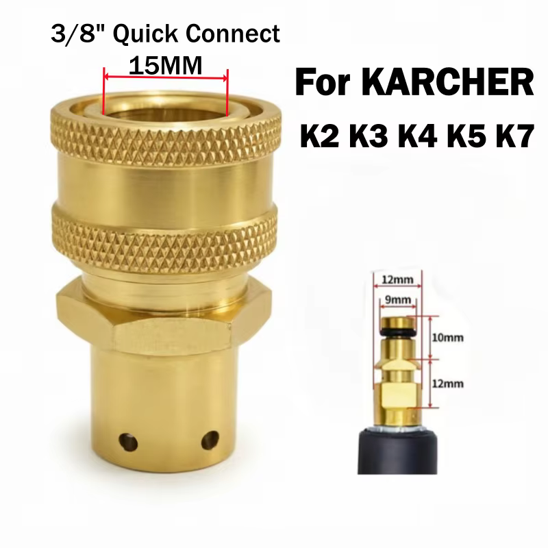Adaptateur de pistolet de lavage de voiture pour Karcher K2 K3 K4 K5 K6 K7