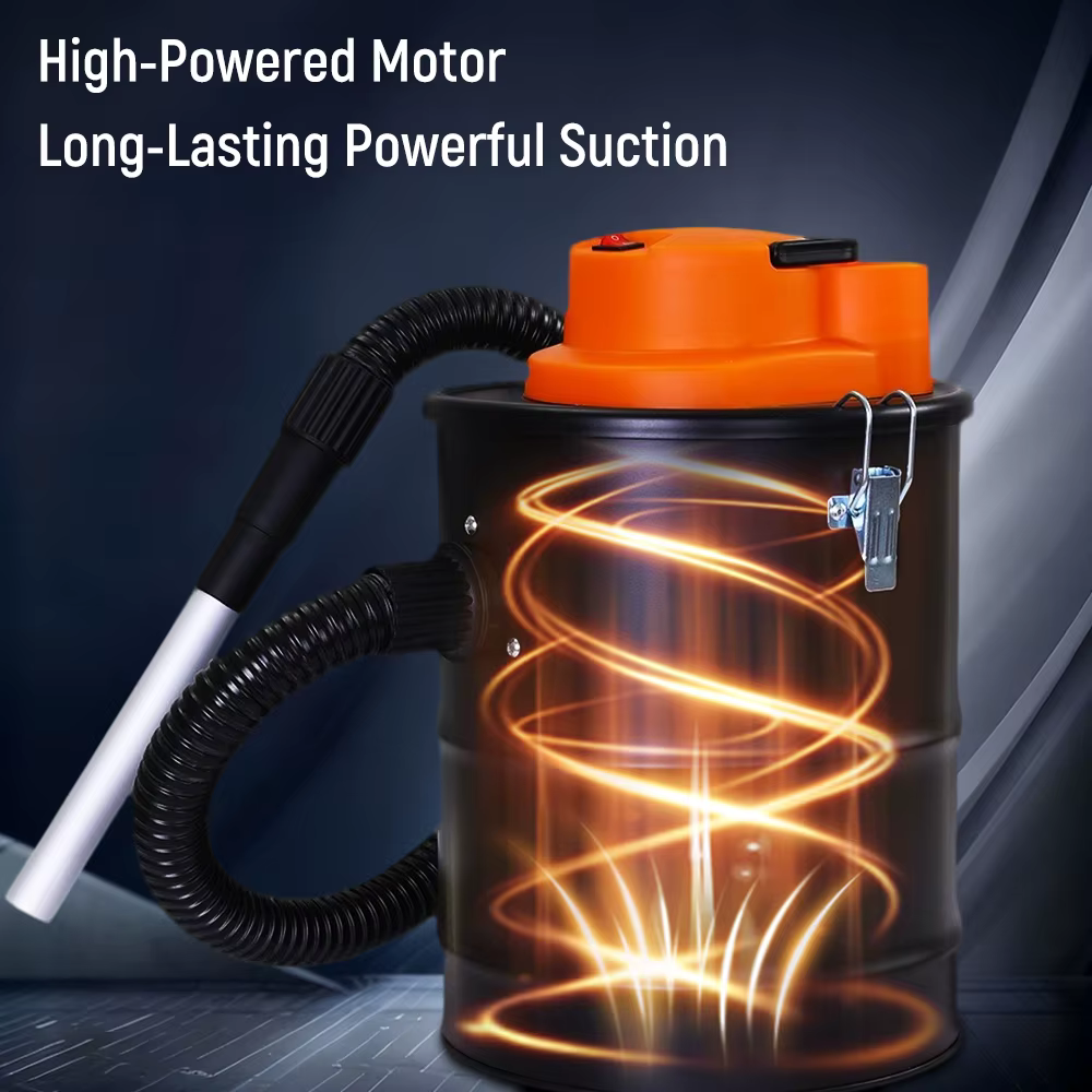 Aspirateur de cendres de cheminée aspiration puissante 12L 220V 800W aspirateur de baril domestique pour les appartements d'hôtel