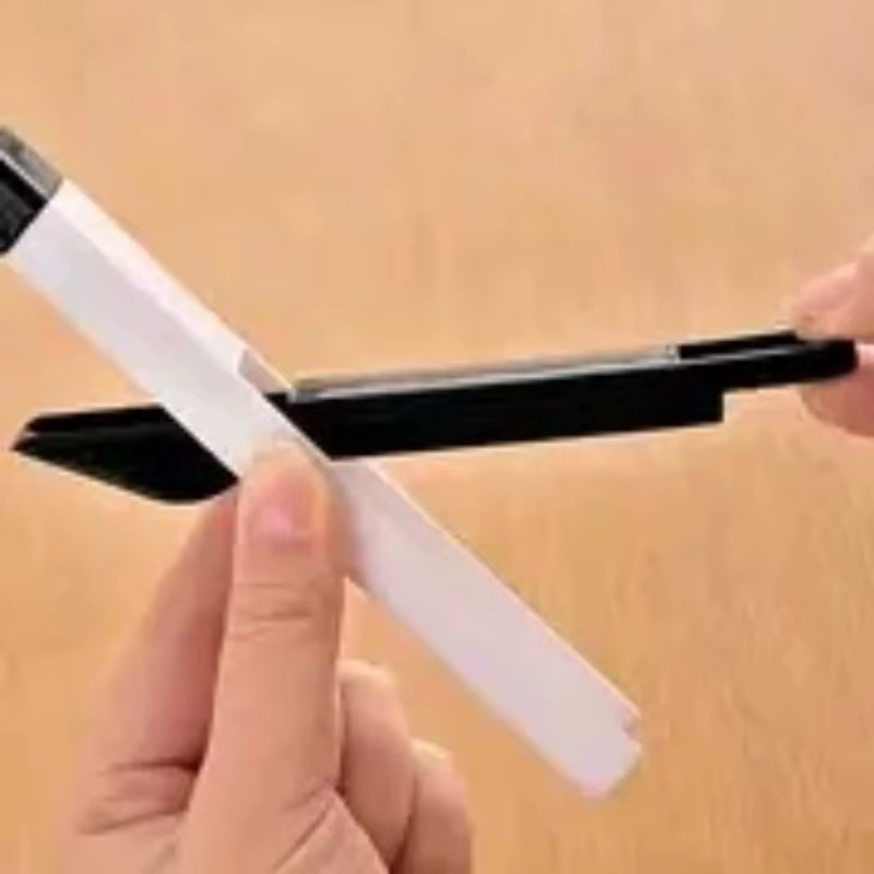 Brosse de nettoyage pour rails de fenêtre, ensemble de 2 pièces, nettoyeur d'angle pour verre, nettoyeur de joints de portes et fenêtres, nettoyeur en plastique pour salon, chambre, cuisine