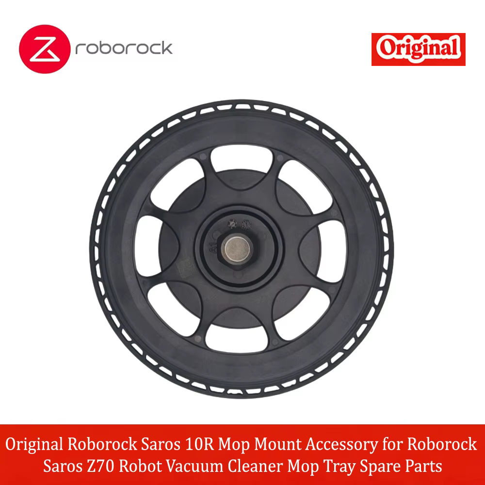 Support de serpillière d'origine Roborock Saros 10R pour aspirateur robot