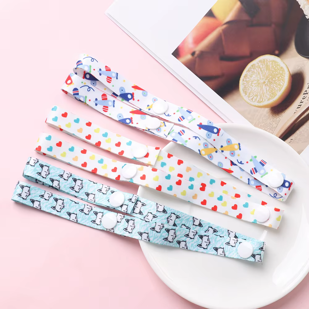 Accessoires de poussette pour bébé, support de ceinture Anti-chute, jouets, sangle de poussette, voiture fixe, chaîne de sucette pour enfant, 1 pièce