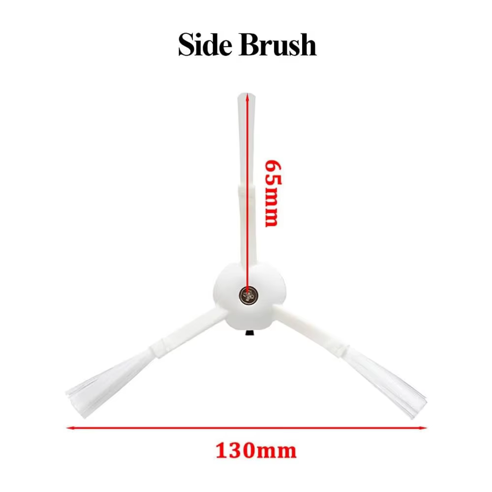 Brosse latérale principale pour aspirateur Xiaomi Mi Robot 1/1S SDJQR01RR SDJQR02RR SDJQR03RR Roborock E3