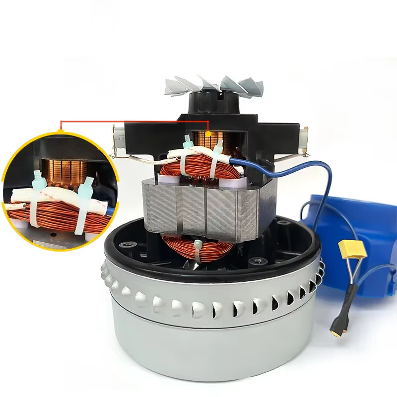 Moteur d'aspirateur 220V 1000W à 1500W, diamètre 143mm, pièces détachées