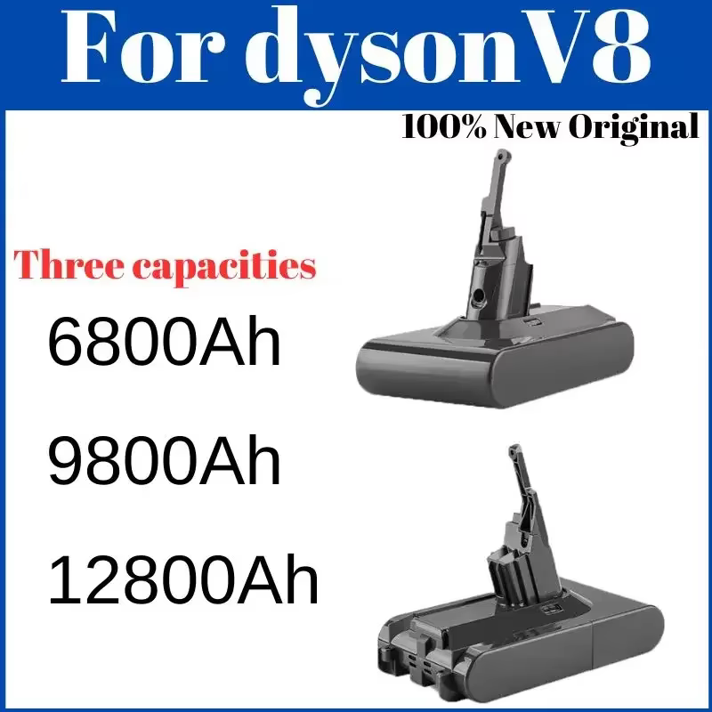 Aoae 21.6V pour Dyson V8 batterie absolu V8 Animal Li-ion SV10 aspirateur série batteries rechargeables